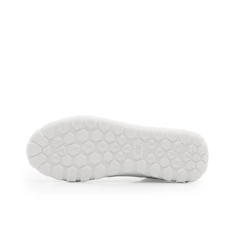 CAT Hex + Mid Canvas CODE Lightweight High Top Outdoor Shoes Unisex White-4