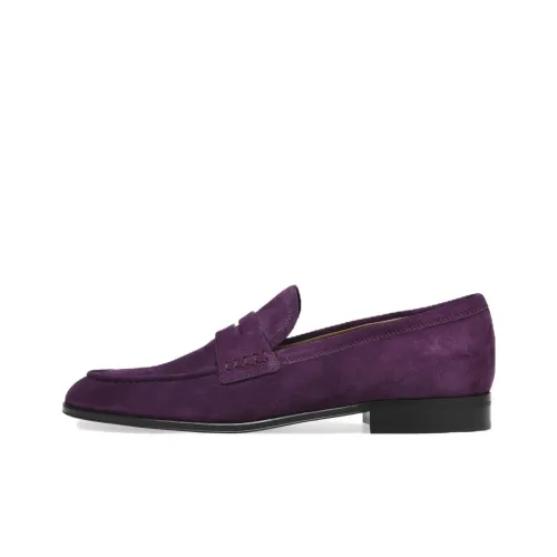 GIANVITO ROSSI Loafers Men Low-Top Purple