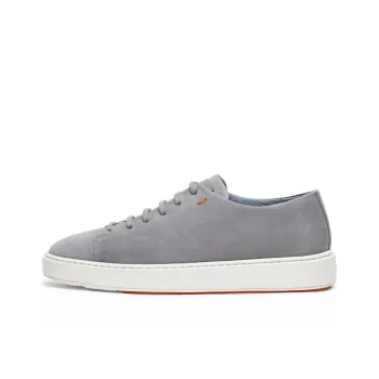 Santoni Low-top Suede Sneakers