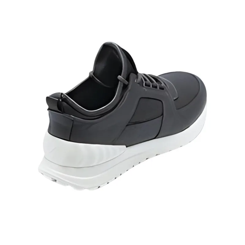 Ecco Low Top Casual Shoes Men's Magnet Gray-3