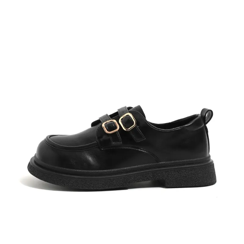 HUANQIU Loafers Women's Black-0