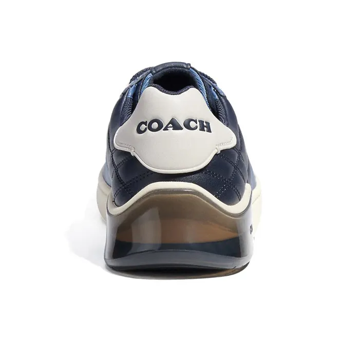 COACH Low Top Stylish Skateboarding Shoes Men's Midnight Blue-4