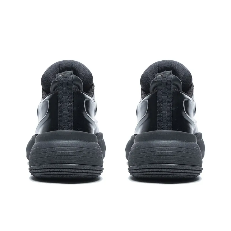 LiNing CF Tracing Collection Low Top Sports Casual Shoes Unisex Black-3