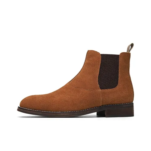 Lady's House Chelsea Boots Men Brown