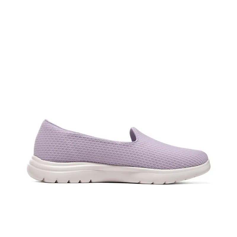 Skechers On The GO Fle Comfort Anti Slip Wear Resistant Low Top Casual Shoes Women's Purple-1
