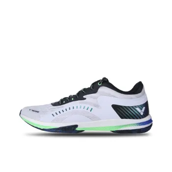 Victor Badminton Shoes Unisex Low Top White Blue Green