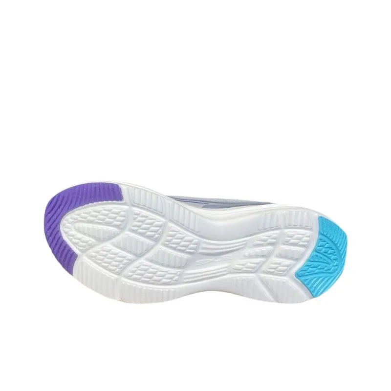 Erke Durable Breathable Low-Top Running Shoes Men's White Green-4