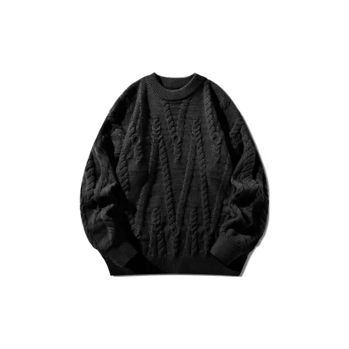 ZMOH Plain Net Series Knitwear Unisex