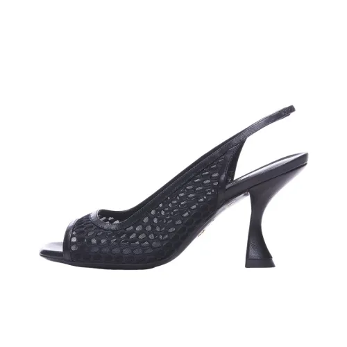 Stuart Weitzman/SW One Strap Sandals 8.5cm Women's Black