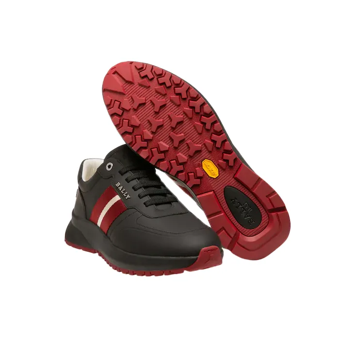 BALLY Daryn Lace-up Panelled Sneakers-4