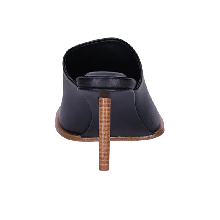 Jacquemus Les Mules Rond Carré Leather Mules-4