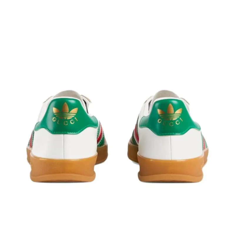 GUCCI Adidas X GUCCI Women's Gazelle 'White Green Red' Women's-4