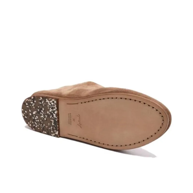 Marsèll Almond-toe Suede Ballerina Shoes-5