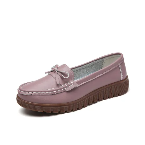 Reivantix Gommino Loafers Women's Pink