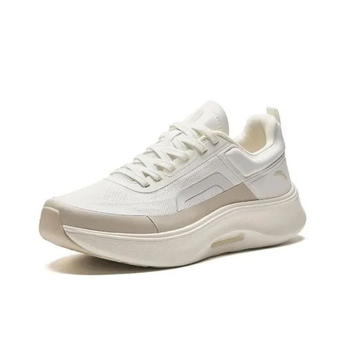 Anta Divine Travel 7th Generation PRO Slip-Resistant Low-Top Training Shoes Women's White Beige