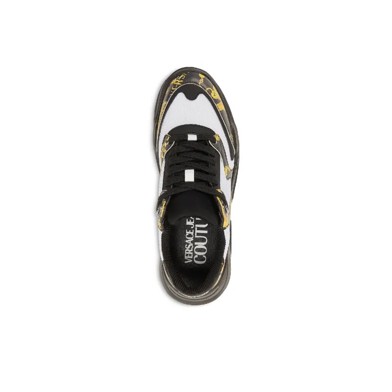 VERSACE JEANS COUTURE Low Top Casual Shoes Men's Black-3