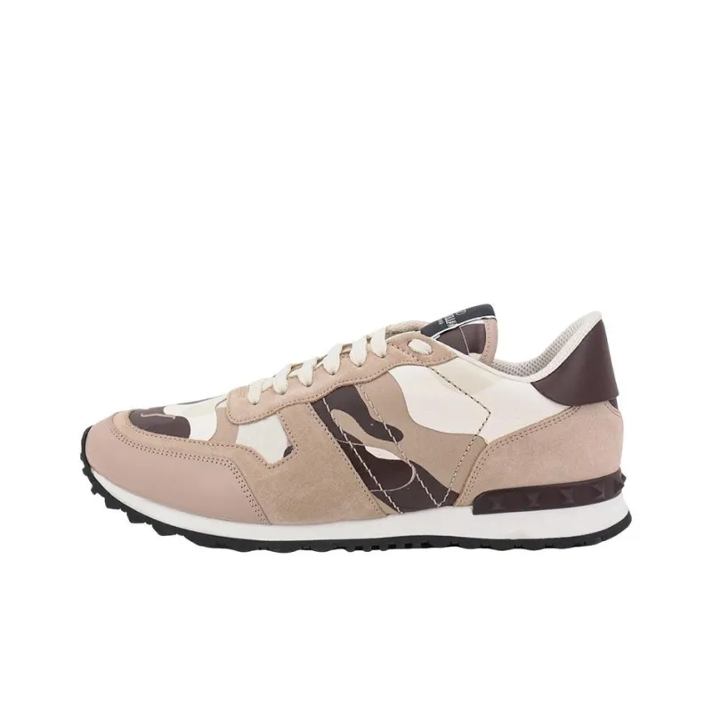 Valentino Garavani Rockrunner Lace-Up Sneakers-0
