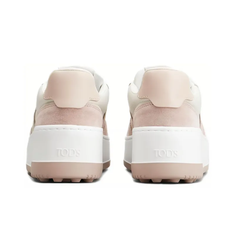 TOD'S Logo print Leather Sneakers Women's-3
