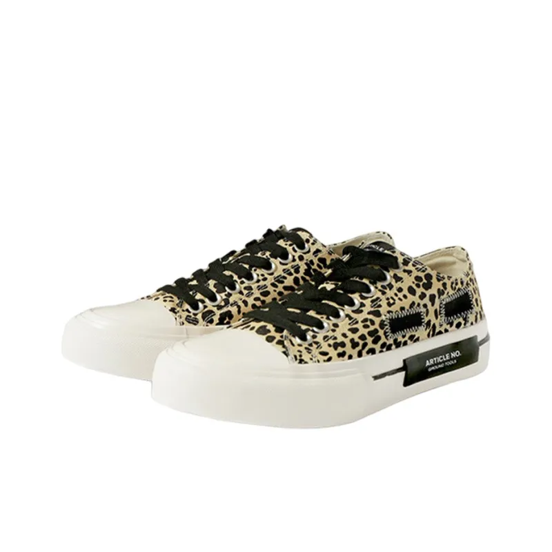 ARTICLE NO. Stylish Skateboarding Shoes Unisex Leopard Print-2