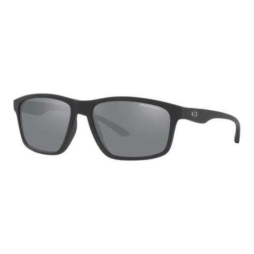 ARMANI EXCHANGEAE Plastic Square Sunglasses Men's Black