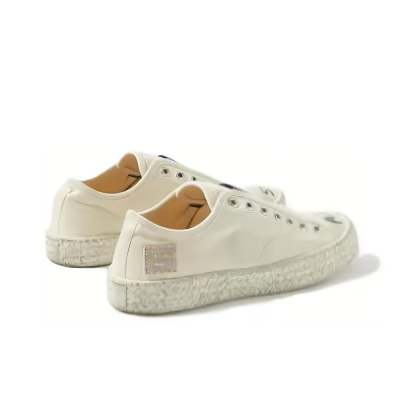 Acne Studios Low Top Casual Shoes Men's White Distressed Style-3