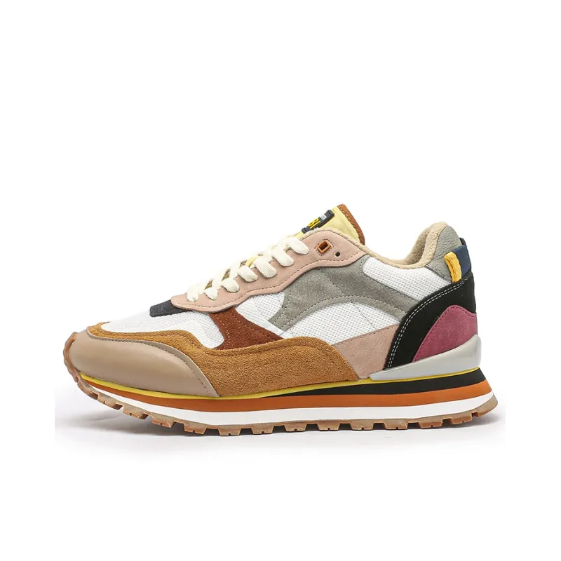 CERRUTI 1881 Casual Shoes Men Low-Top White/Yellow/Beige Brown-0