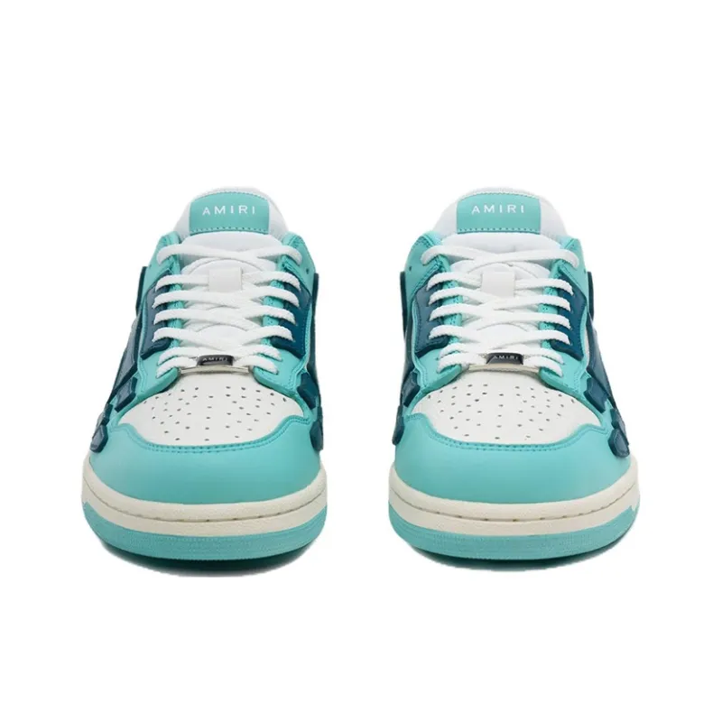AMIRI Skel Top Low 'Teal Slate Blue'-2