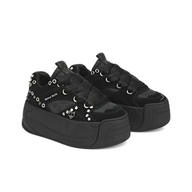 Naked Wolfe Snatch Low-Top Casual Shoes Women's Black-2
