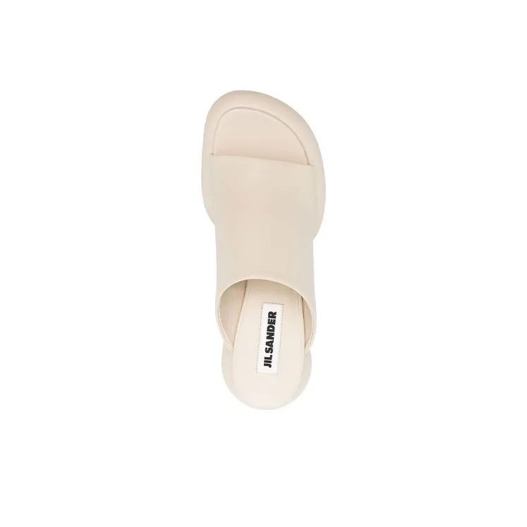 JIL SANDER Block-heel 45mm Sandals-2