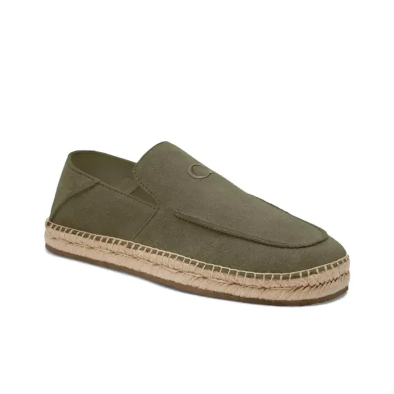 COACH Reilly Espadrilles Men's Olive Green-1