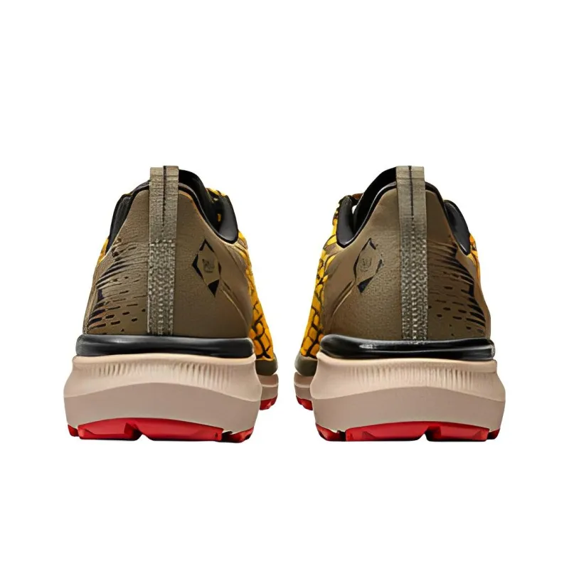 361° Cushioning, Slip Resistant, And Abrasion Resistant Low Top Running Shoes Men's Yellow-2