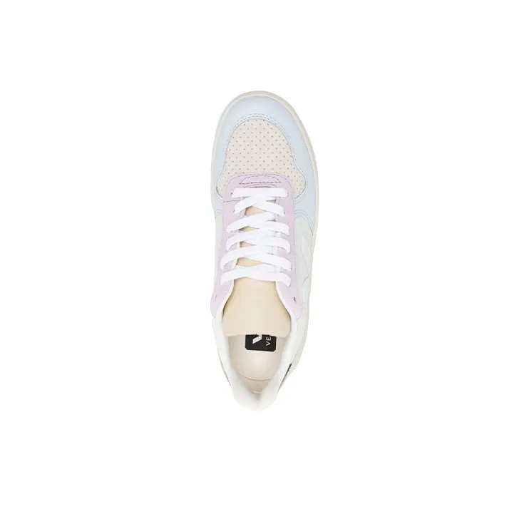 VEJA V 10 Suede Jade White Multico Women's-3