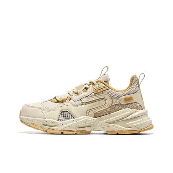 HENANBOWUYUAN x Erke Low Top Running Shoes Women's Tan