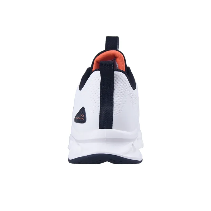 XTEP Cushioning Wear Resistant Low Top Running Shoes Men's Sail White-3