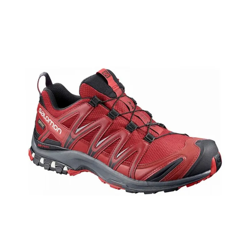 SALOMON Xa Pro 3d Gt Anti-Slip And Wear-Resistant Lightweight Low-Top Outdoor Shoes Men's Red Black-2
