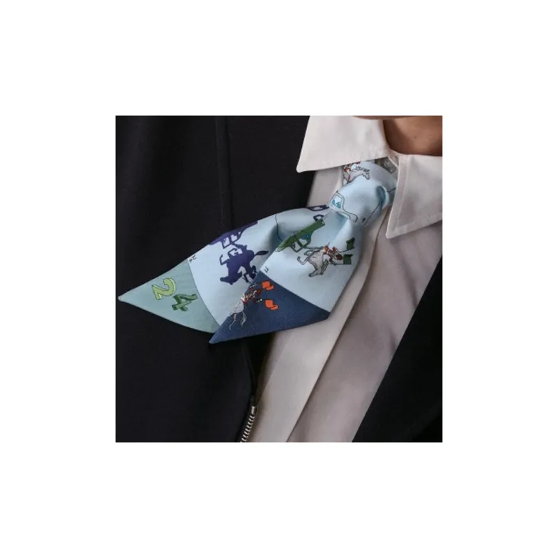 HERMES Silk Scarves Women's Multicolor-4