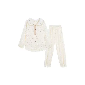 Ta Yan Pajama Set Women's Apricot