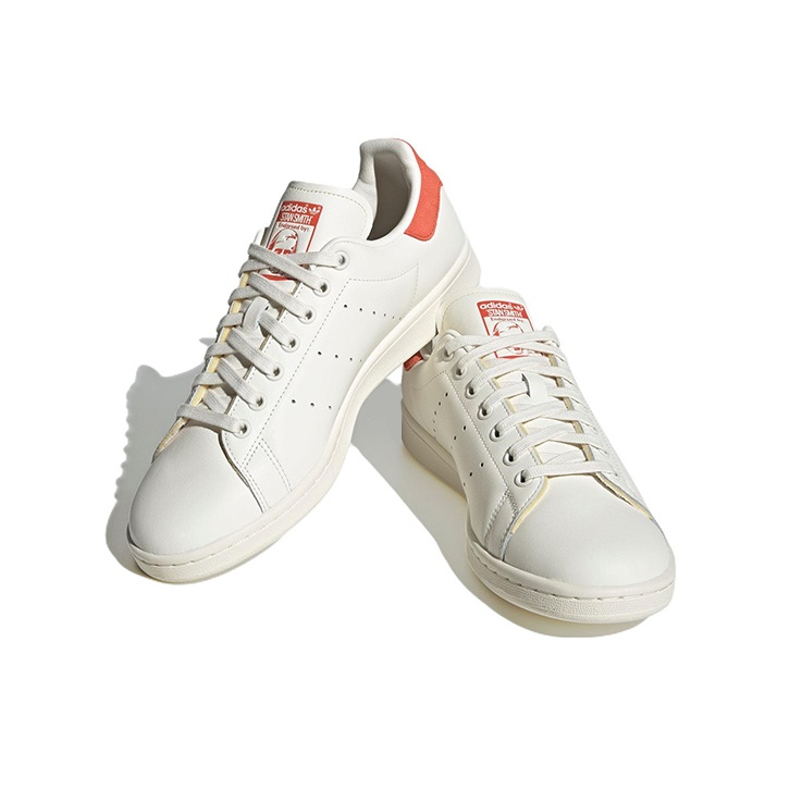 Originals stan smith white red best sale