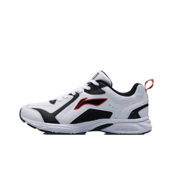 LINING Running Shoes Men Low Top Black/White/Red