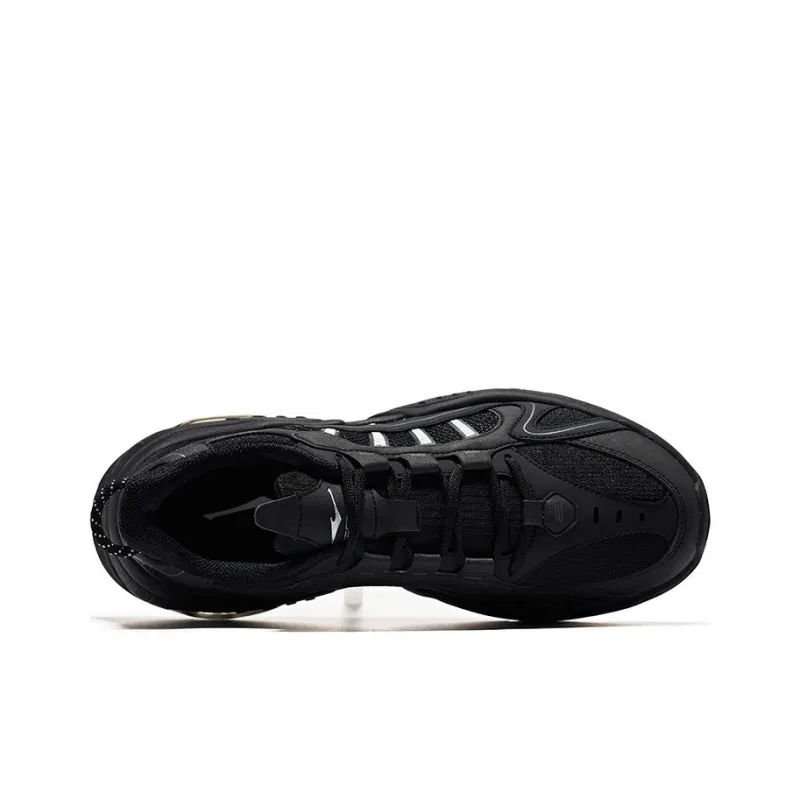 Erke Shock Absorbers With Slip Resistant And Abrasion Resistant Properties Low Top Running Shoes Men's Black-2