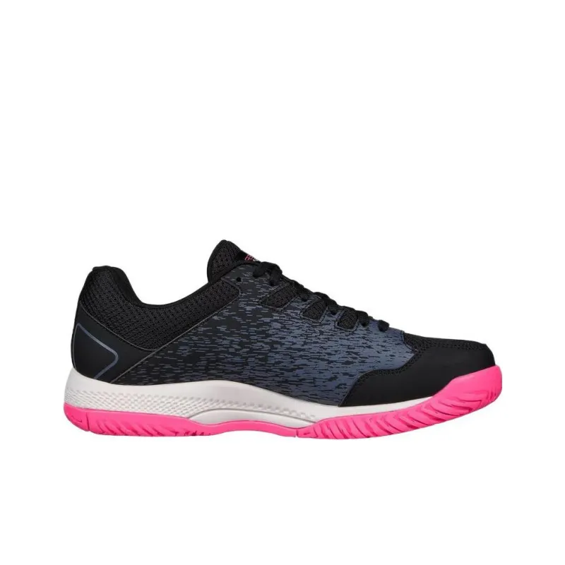 Skechers Viper Court-Pickleball Wear-resistant Non-slip And Breathable Low-Top Running Shoes Women's Black-1