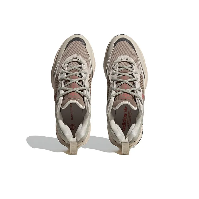 Adidas Originals Ozweego Meta Shoes 'Brown / Light Grey'-4