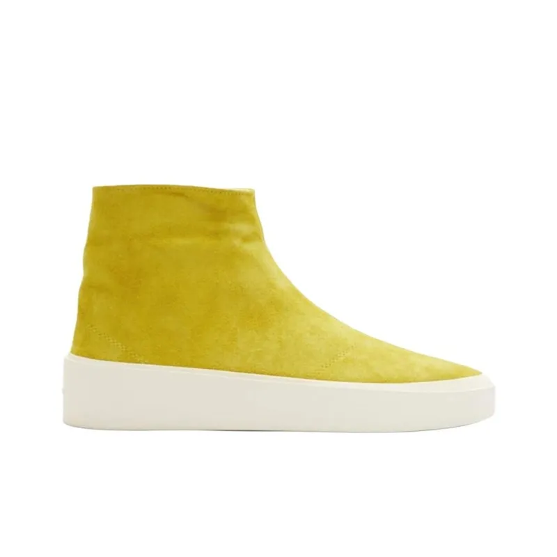 Fear Of God High Top Casual Shoes Unisex Yellow-1