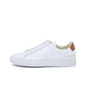 COMMON PROJECTS Retro Low Top Stylish Skateboarding Shoes Women's White