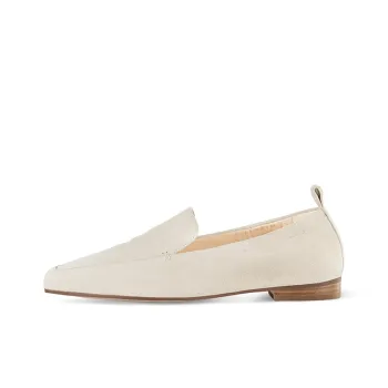 7or9 Almond Chant Casual Single Shoes 1.8cm Women's Apricot