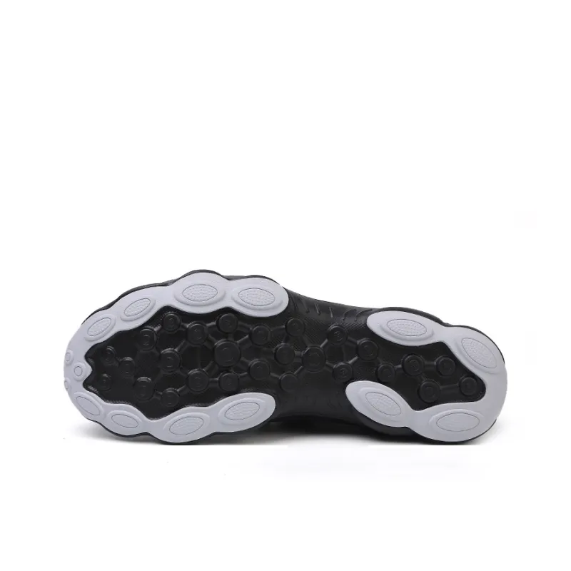 Camssoo Cushioned Slip Resistant Abrasion Resistant Mid Top Outdoor Shoes Men's-4