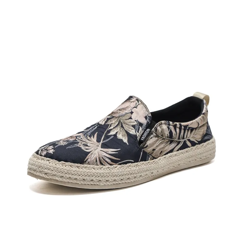 EASTERN CAMEL Low Top Canvas Shoes Men's Black-0