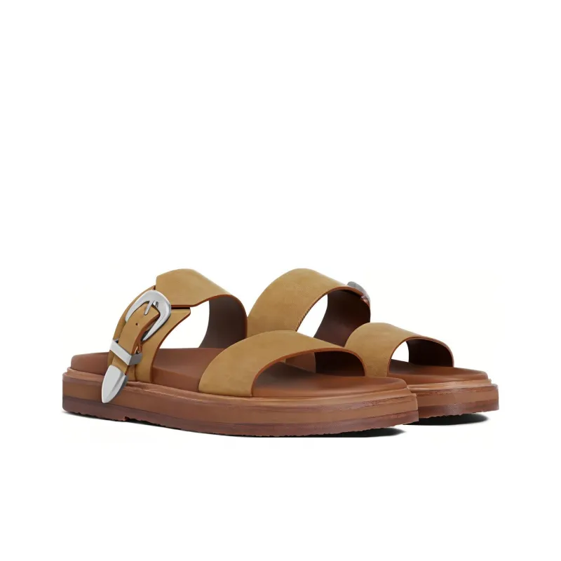 CELINE Stylish Sandals Men's Brown-3