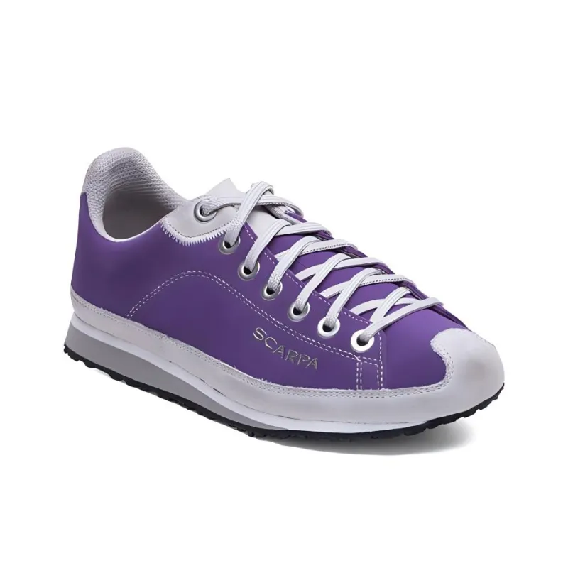 SCARPA Cosmopolitan Lite Cushioning Wear-Resistant Low-Top Casual Shoes Unisex Purple Gray-1