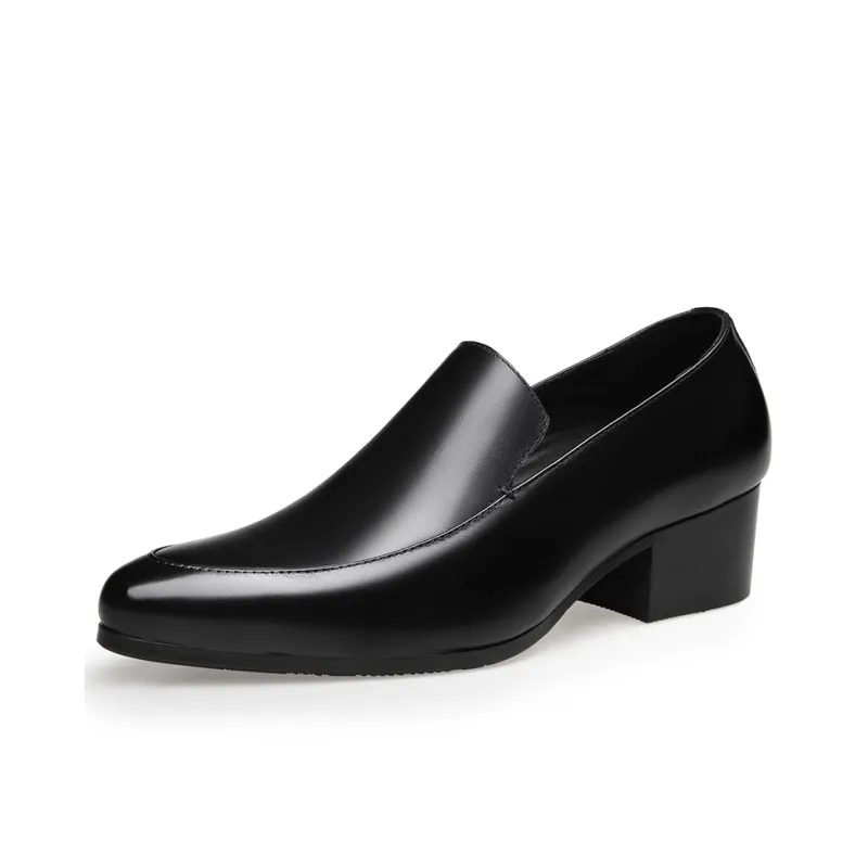 LUOMAIKE Dress Shoes Men Low Top White/Black-4